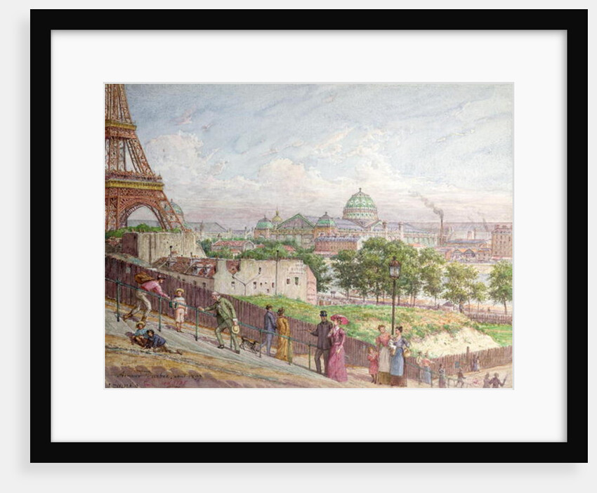 The Steps at the rue Alboni, 1897 by Arnaud Durbec