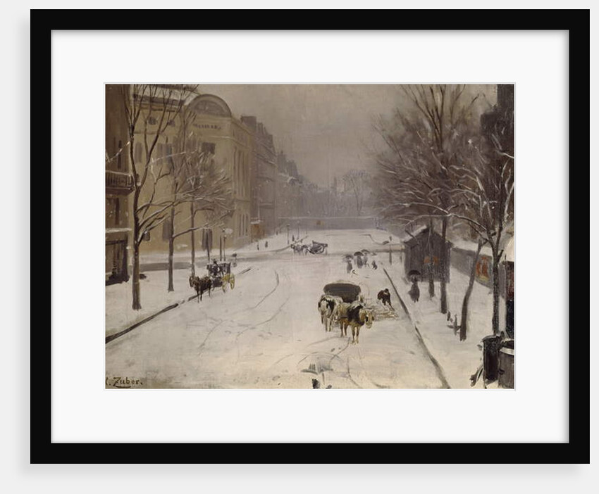 The Rennes Raspail Crossroads, c.1889 by Jean Henri Zuber