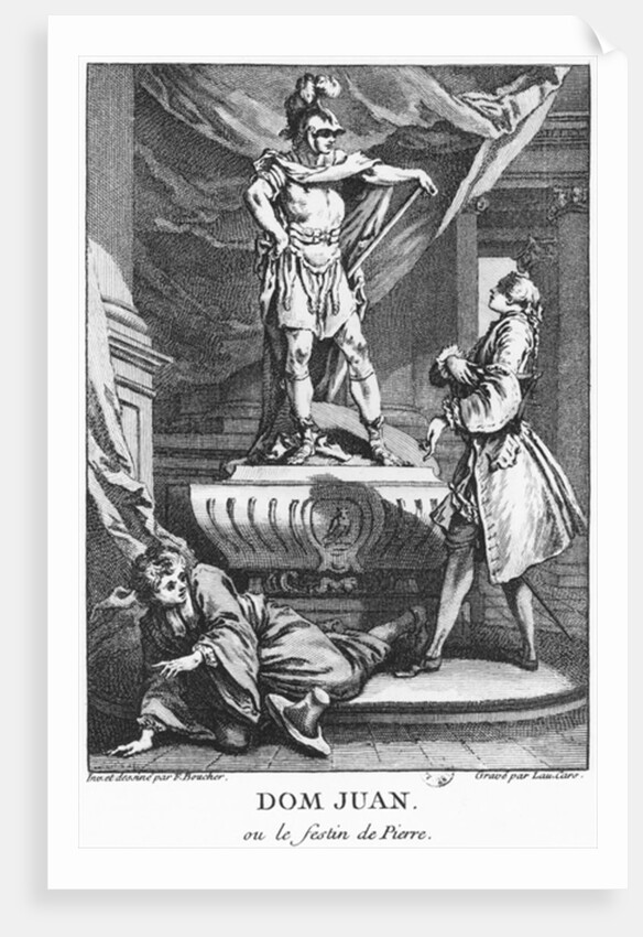 Don Juan and the Commendatore by Francois Boucher