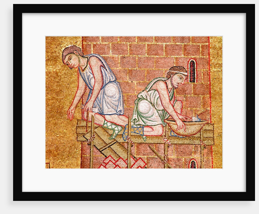 The Tower of Babel by Veneto-Byzantine School