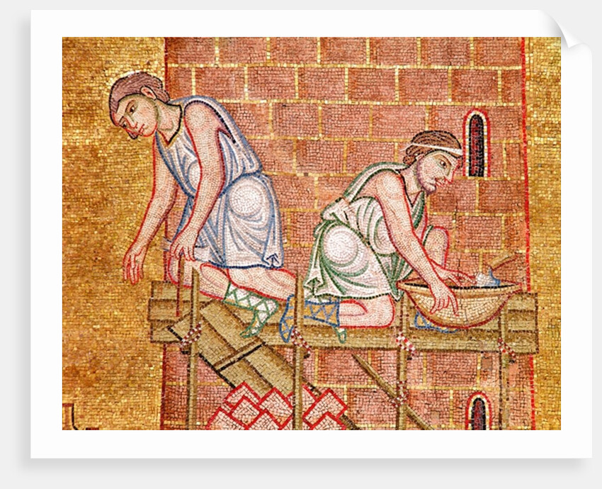 The Tower of Babel by Veneto-Byzantine School