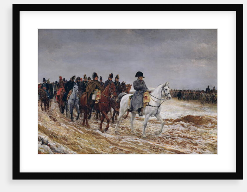 Napoleon on Campaign in 1814, 1864 by Jean-Louis Ernest Meissonier