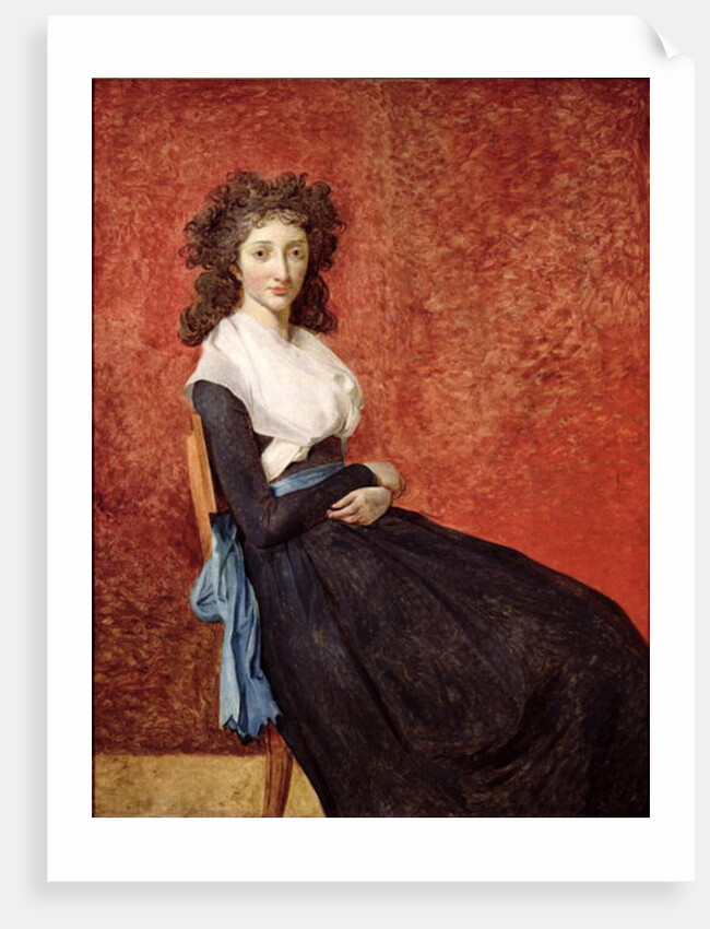 Portrait of Madame Charles-Louis Trudaine c.1791-92 by Jacques Louis David