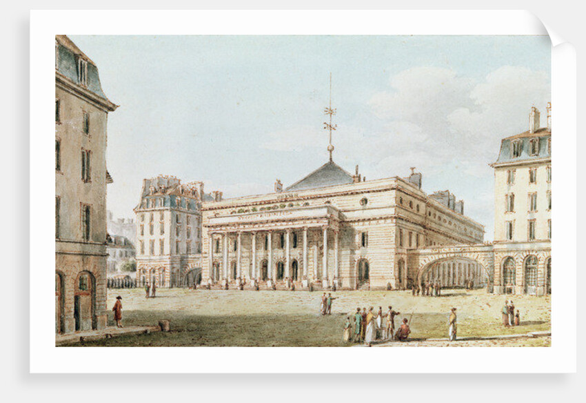 View of the Theatre de l'Odeon, Paris by Victor Jean Nicolle