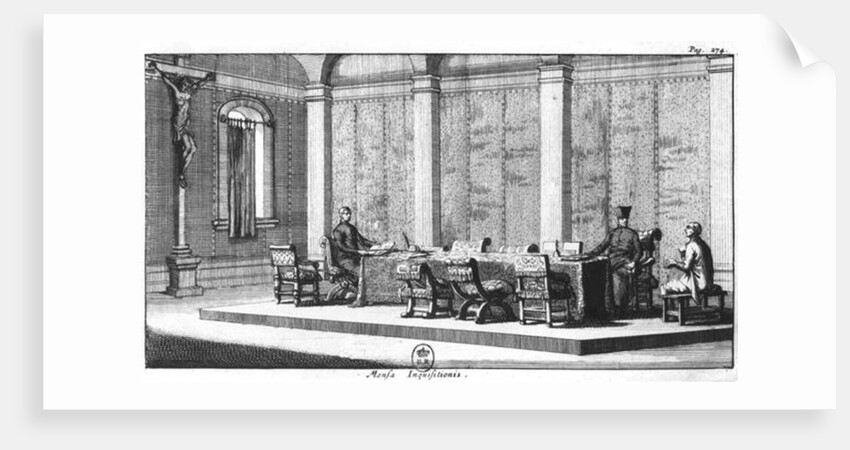 The Table of Inquisition by Bernard Picart