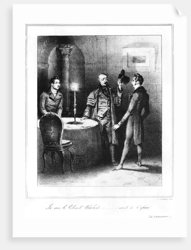 Colonel Chabert by Louis Philippe Alphonse Bichebois