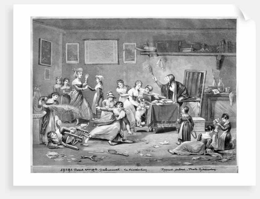 Break time by Philibert Louis Debucourt