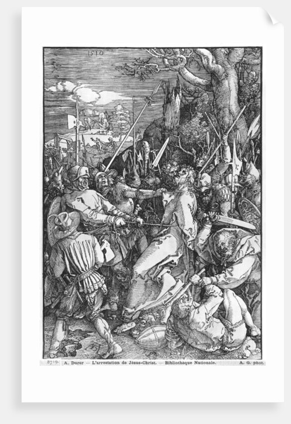 The Arrest of Jesus Christ, 1510 by Albrecht Dürer or Duerer