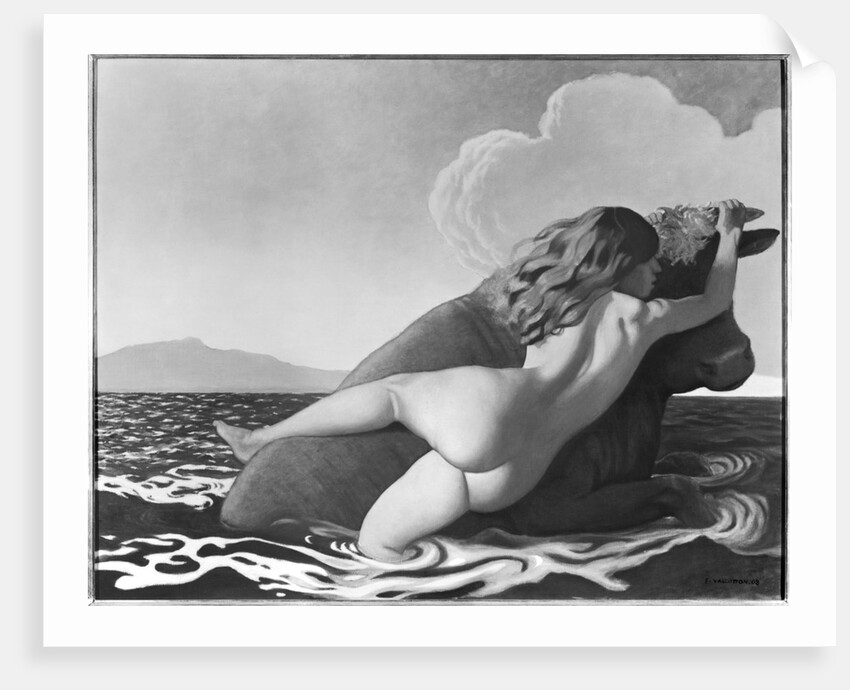 The Rape of Europa by Felix Edouard Vallotton