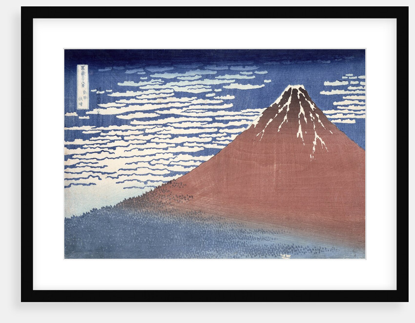 Fine weather with South wind by Katsushika Hokusai