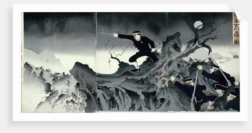 Episode from the Sino-Japanese war by Japanese School