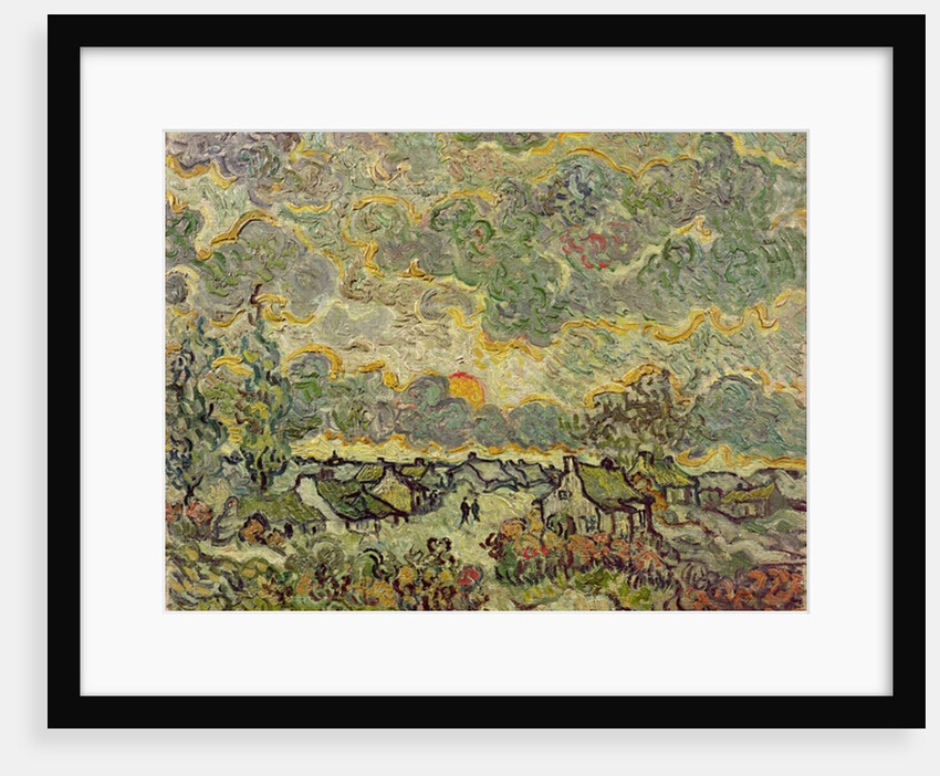 Autumn landscape, 1890 by Vincent van Gogh