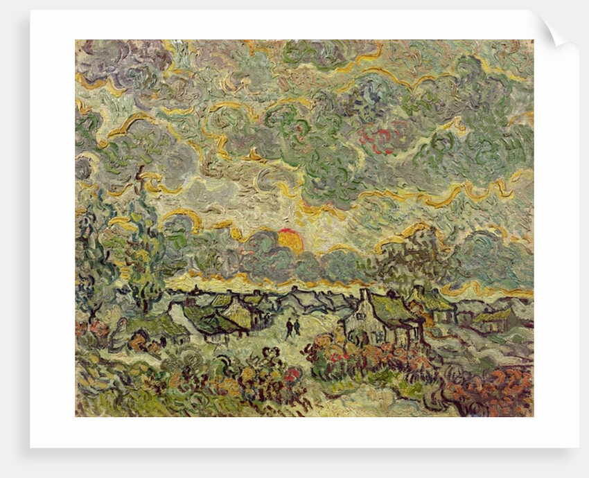 Autumn landscape, 1890 by Vincent van Gogh