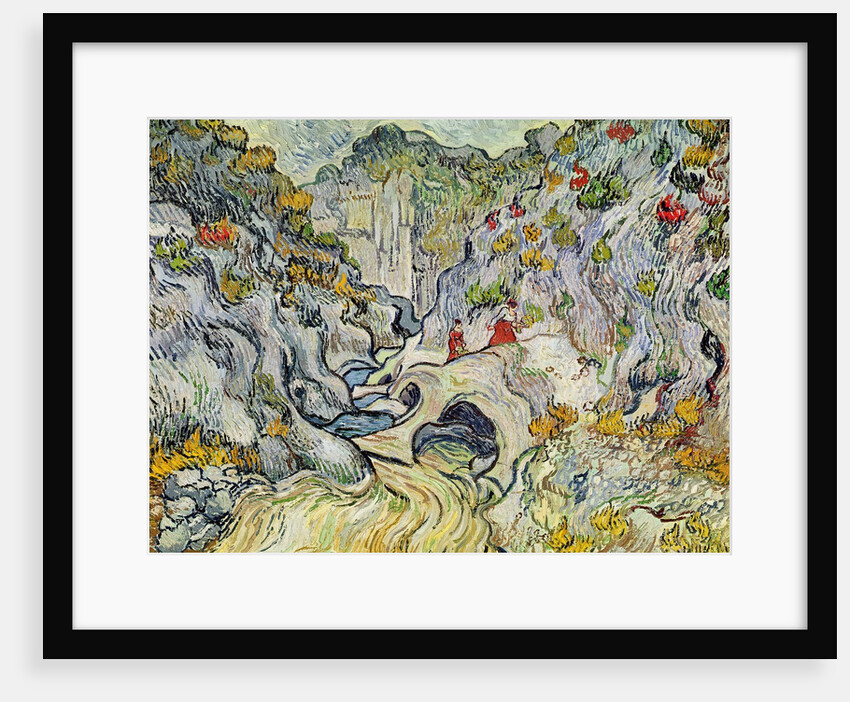 The ravine, 1889 by Vincent van Gogh