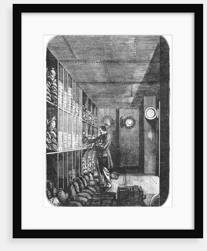 Safes at the Bank of France in Paris, 1897 by Louis Joseph Amedee Daudenarde