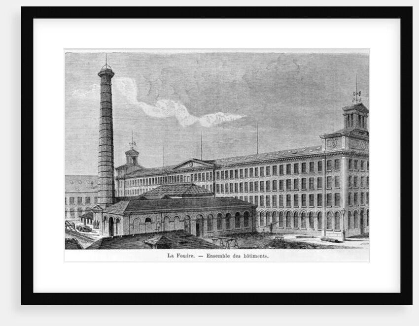 La Foudre cotton mill by Auguste Bertrand