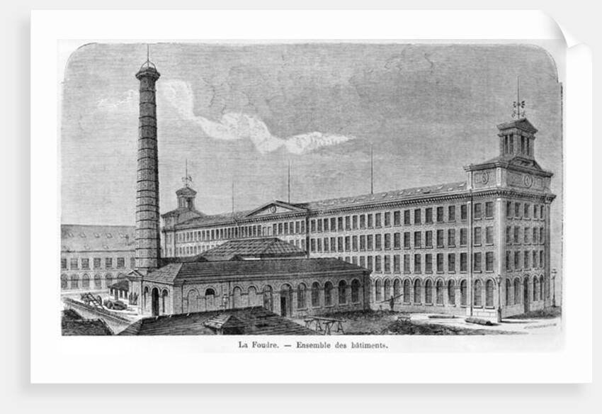La Foudre cotton mill by Auguste Bertrand