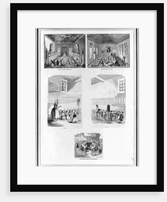 The foundling home by French School