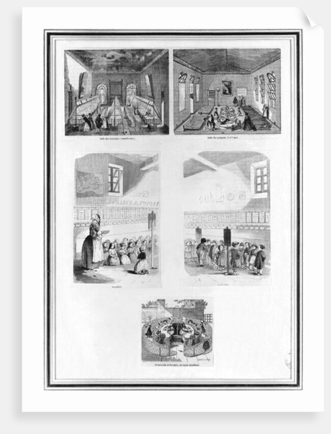 The foundling home by French School