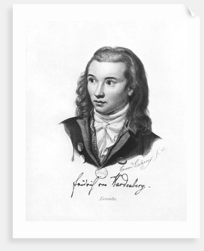Novalis 1845 by Friedrich Eduard Eichens