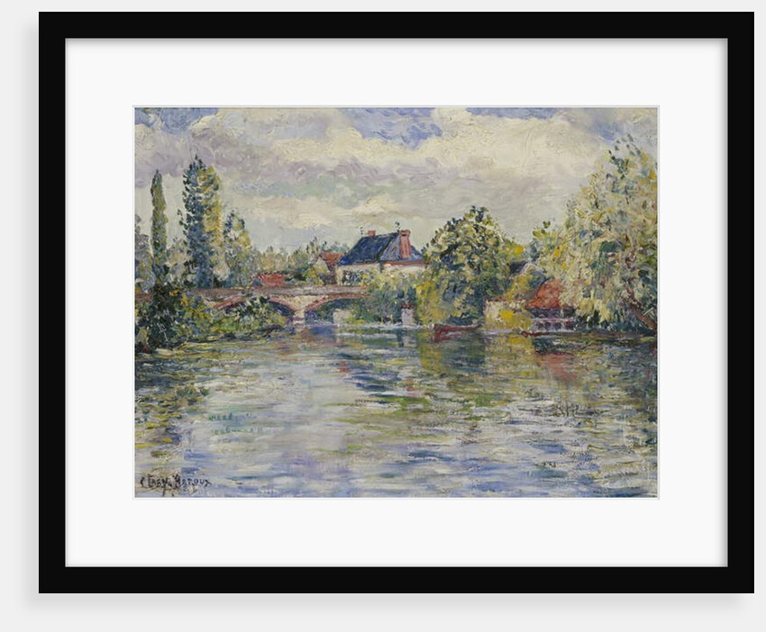 The Bridge of Garennes by Adolphe Clary Baroux