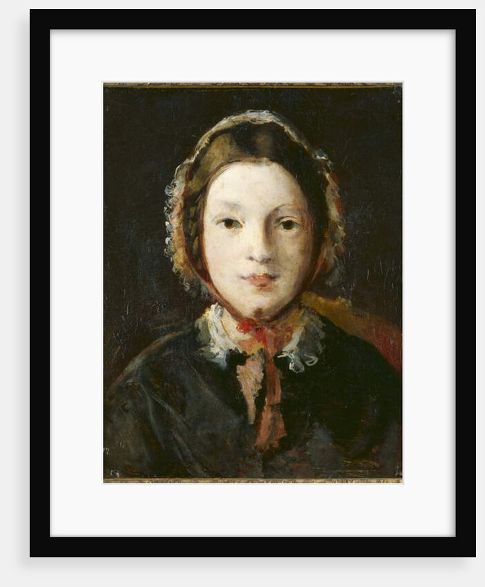 Young Woman with a Bonnet by English School