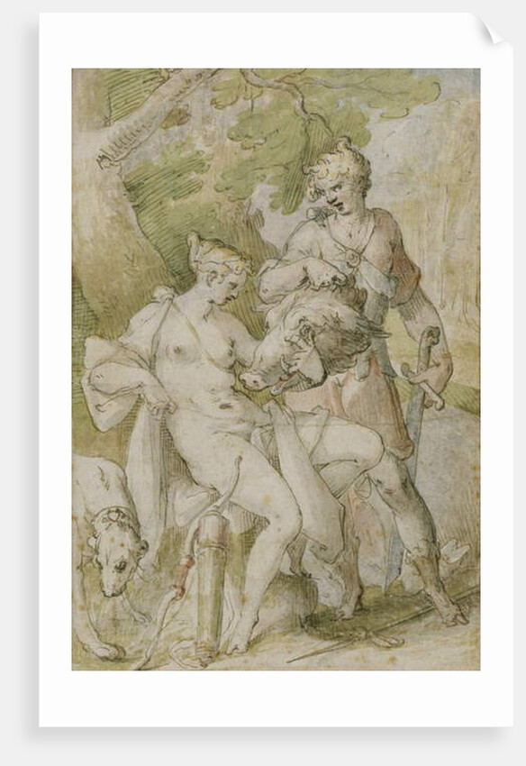 Mythological Scene by Bartholomaeus Spranger