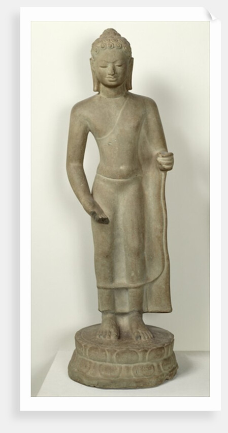 Standing Buddha, from Tuol Ta Hoy, Vat Phnom, Udong by Cambodian