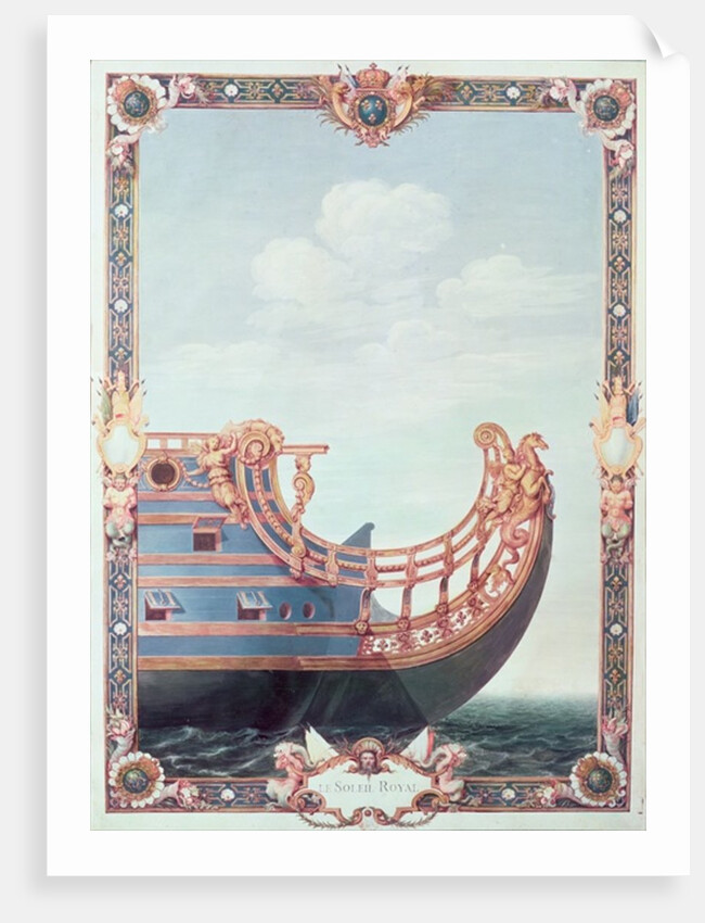 The Prow of 'Le Soleil Royal' by Jean I (1640-1711) Berain