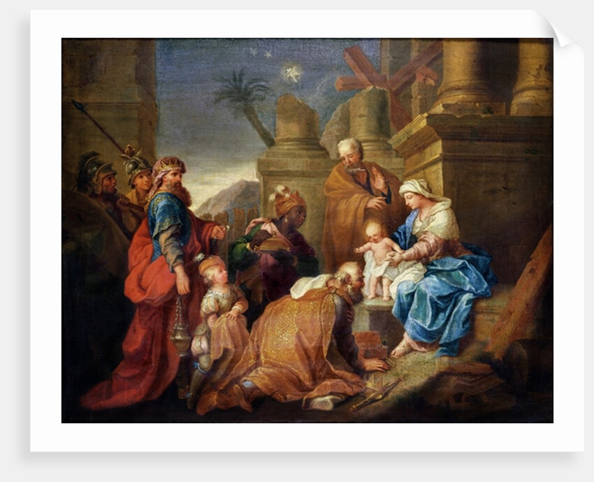 Adoration of the Magi, 17th century by Jacques Stella