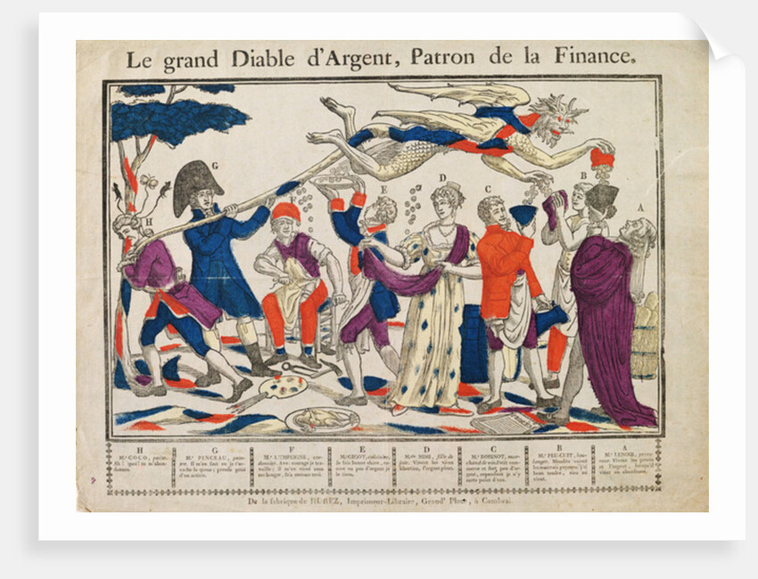 The Great Money Devil by French School