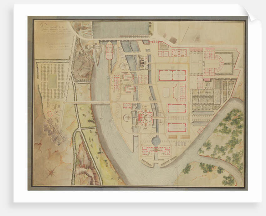 National Foundry of Ruelle, 1787 by French School