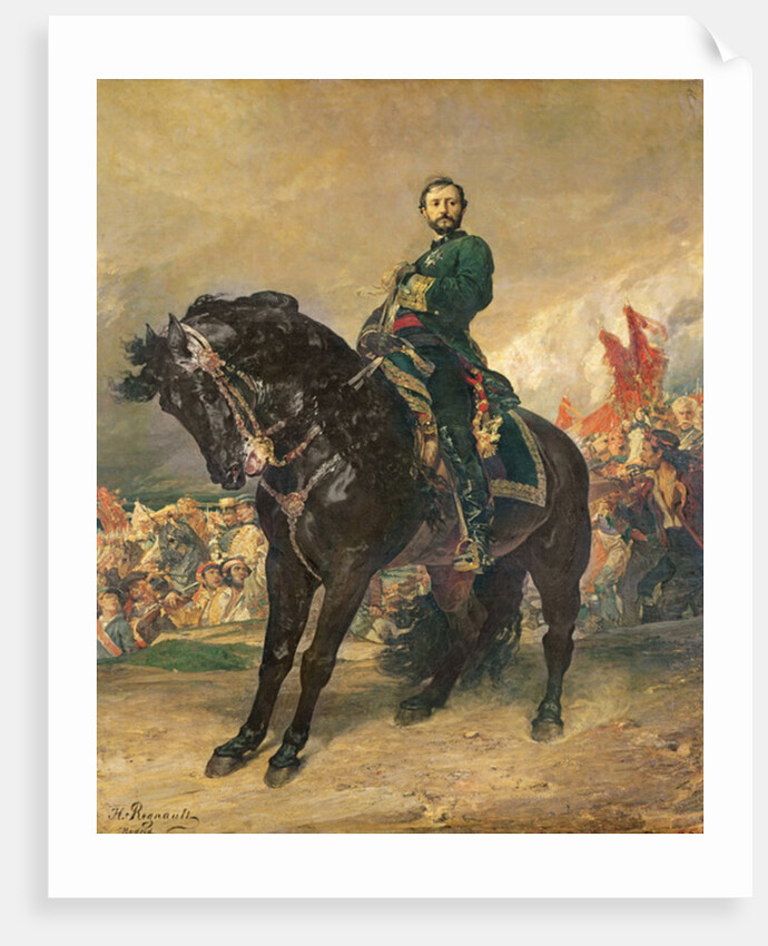Juan Prim y Prats 8th October 1868, 1869 by Henri Alexandre Georges Regnault