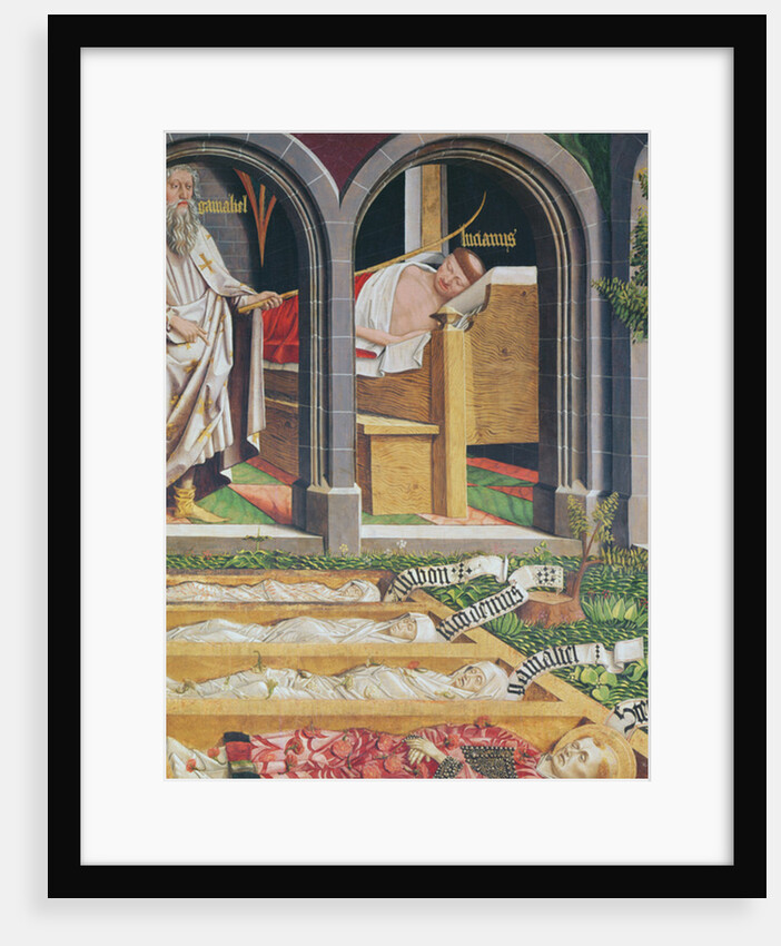 The Apparition of Gamaliel to the Priest, Lucien by Michael Pacher