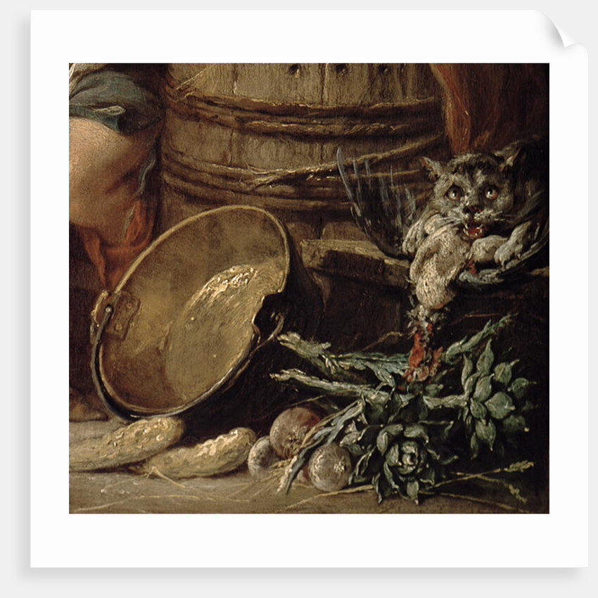 The Beautiful Kitchen Maid by Francois Boucher
