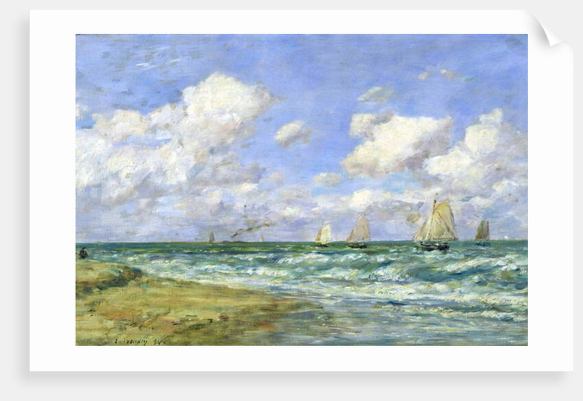 Marine scene, 1894 by Eugene Louis Boudin
