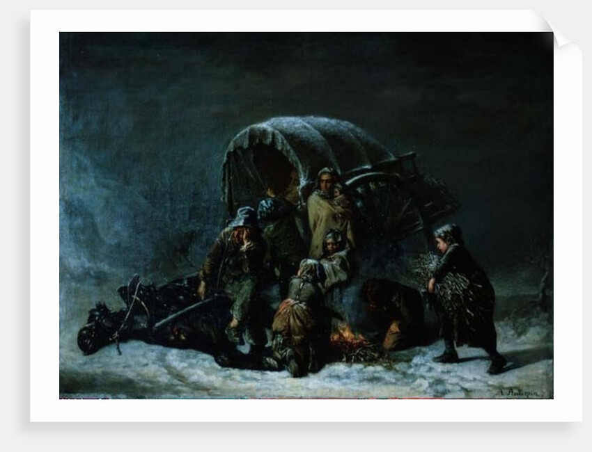 The Forced Stop by Alexandre Antigna