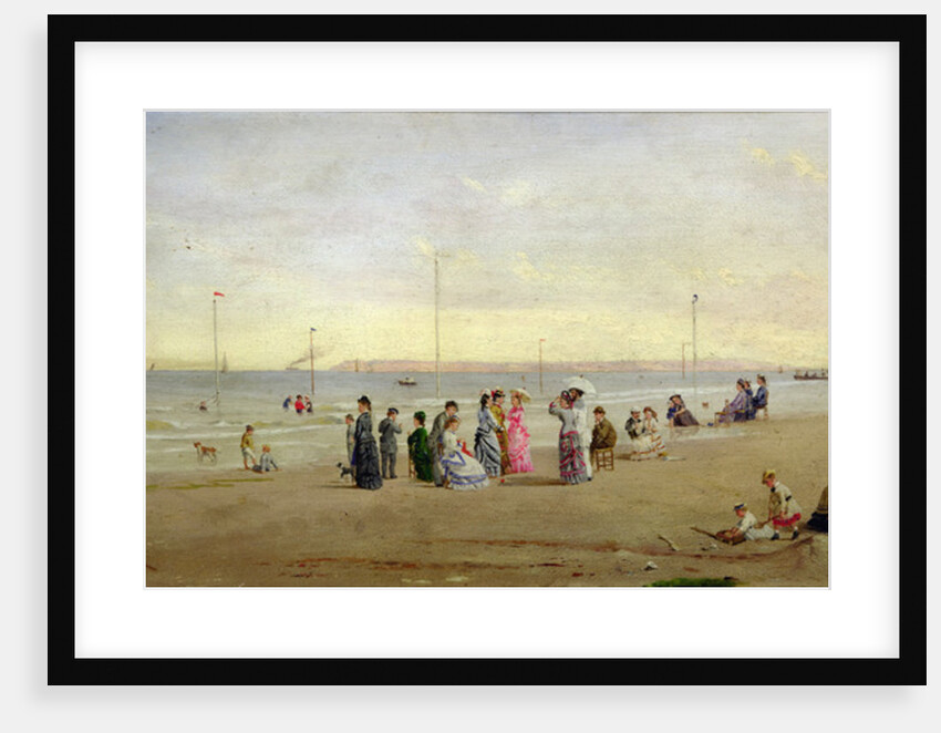 Seaside at Trouville by Henri Renard