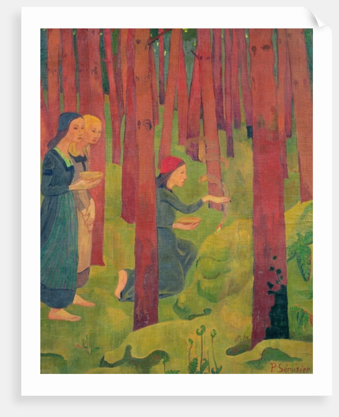 The Incantation, or The Holy Wood, 1891 by Paul Serusier