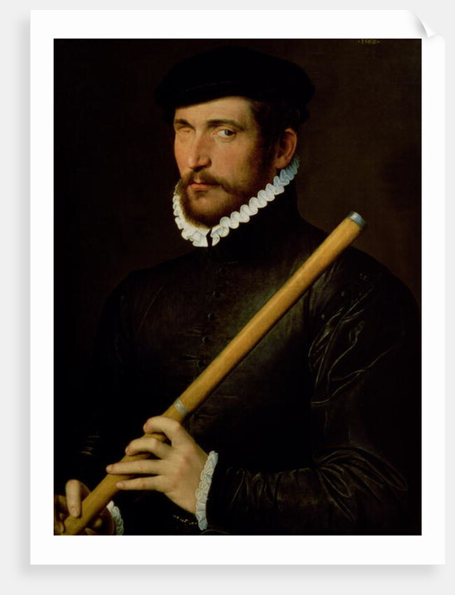 The One-Eyed Flautist, 1566 by French School