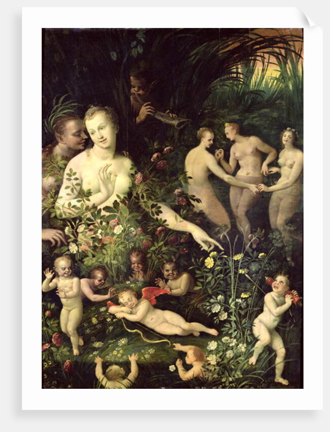 Allegory of Water or Allegory of Love by Fontainebleau School