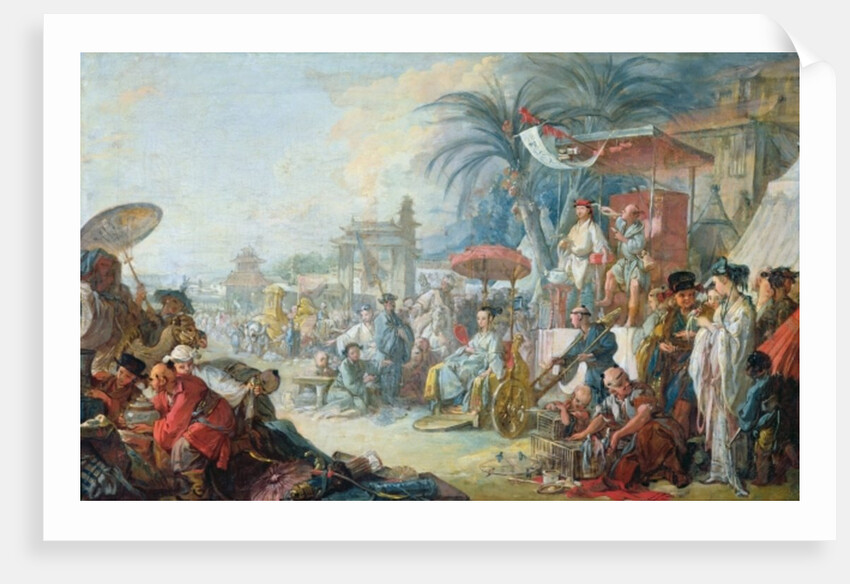 The Chinese Fair, c.1742 by Francois Boucher