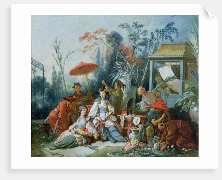The Chinese Garden, c.1742 by Francois Boucher