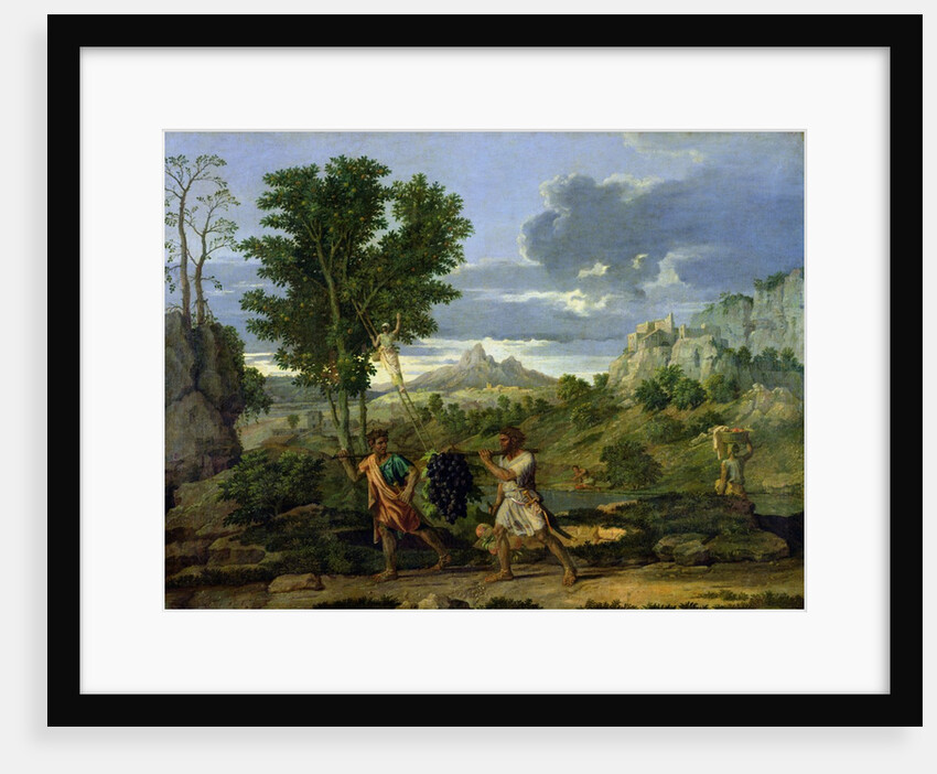 Autumn, or the Bunch of Grapes Taken from the Promised Land, 1660-64 by Nicolas Poussin