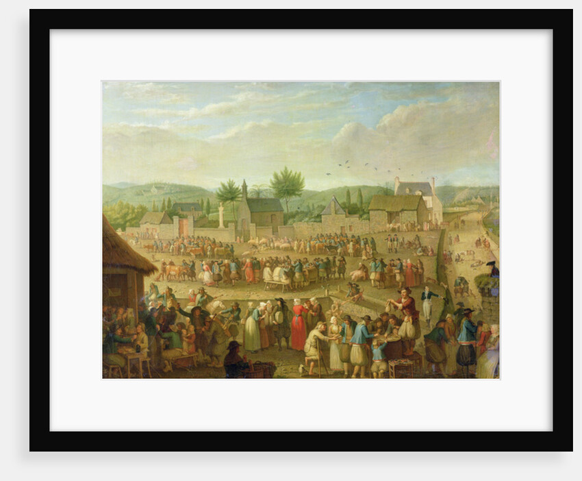 The Fair at Quimper, 1810 by Olivier Perrin