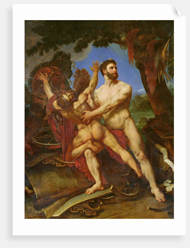 Hercules and Diomedes by Baron Antoine Jean Gros