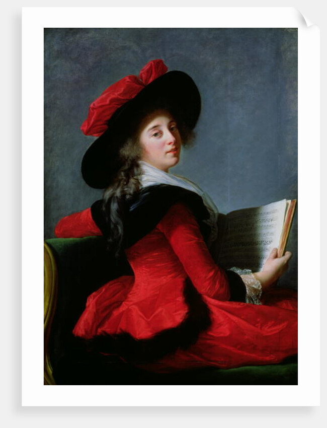 The Baroness of Crussol, 1785 by Elisabeth Louise Vigee-Lebrun