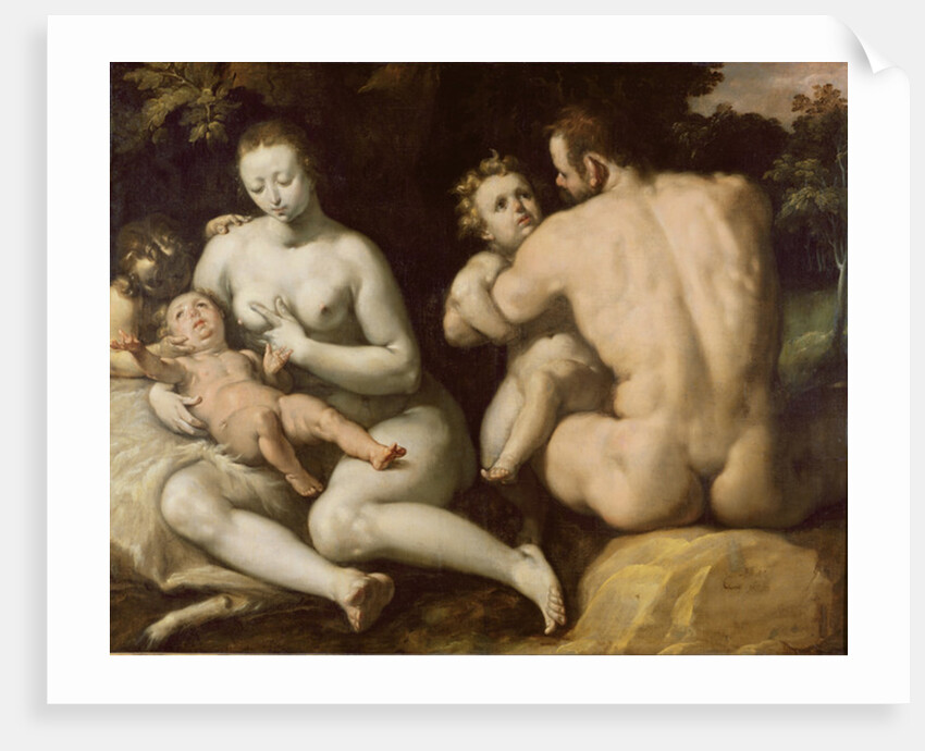 Noah's Family by Cornelis Cornelisz. van Haarlem