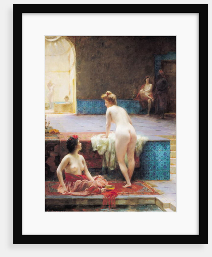 The Turkish Bath, 1896 by Serkis Diranian