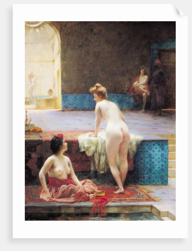 The Turkish Bath, 1896 by Serkis Diranian